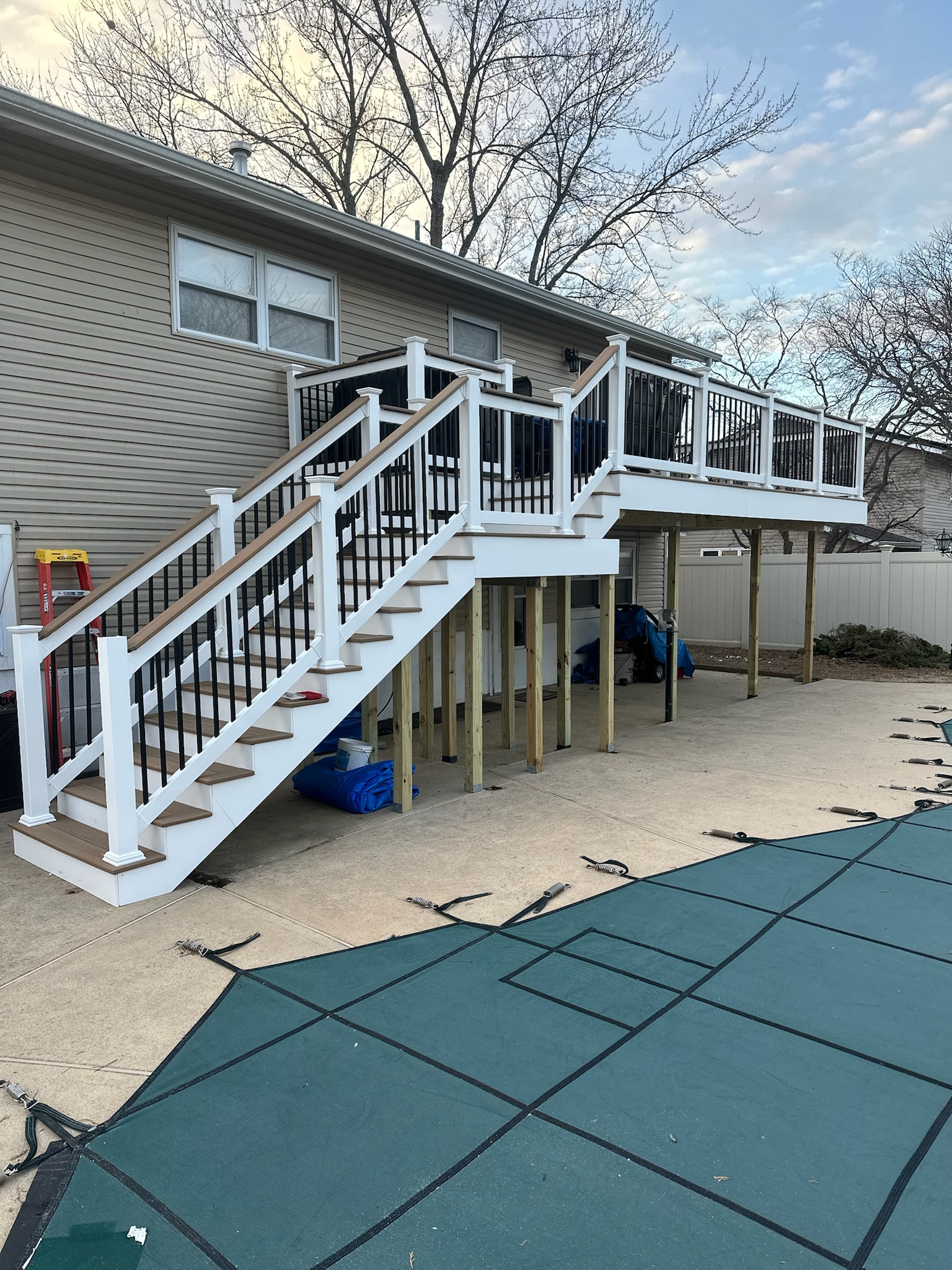 Deck Pool Whiterailing - Photo 10